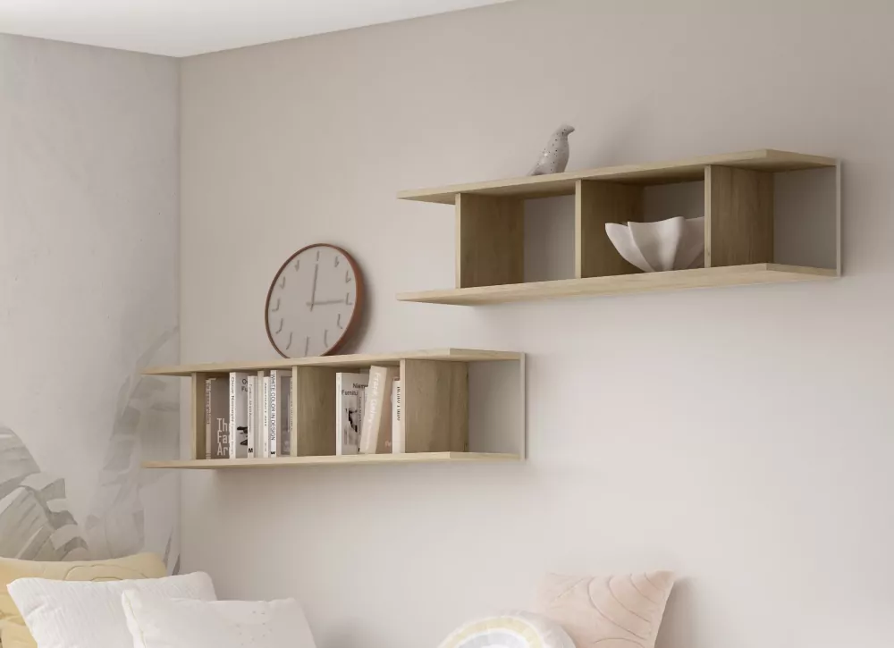 Estantería doble con 3 divisores CLEO Estantería doble con 3 divisores CLEO