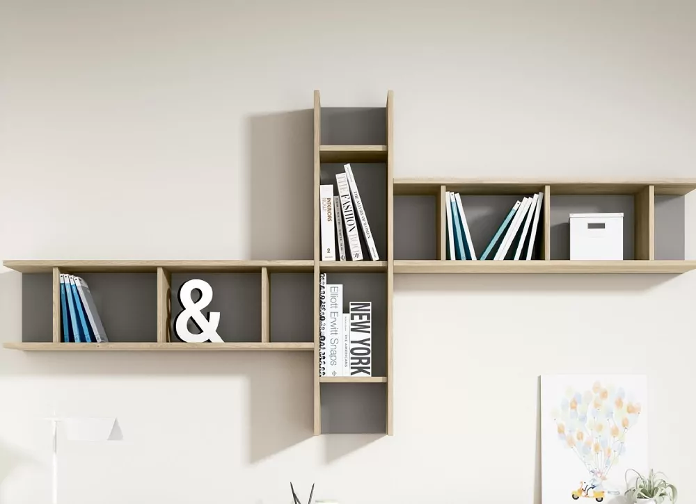 Estantería doble con 3 divisores CLEO Estantería doble con 3 divisores CLEO