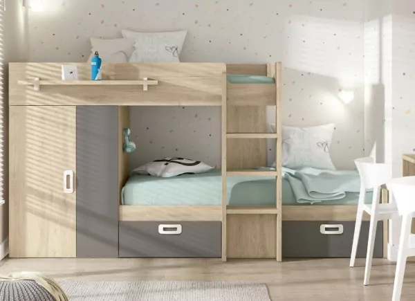 Prateleira de parede dupla