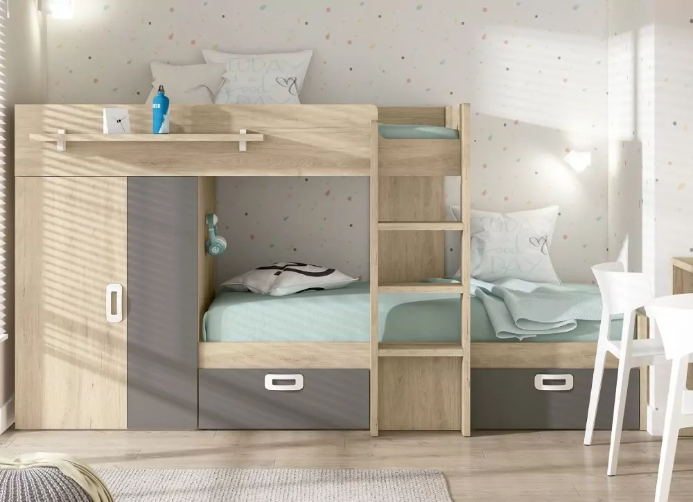 Prateleira de parede dupla