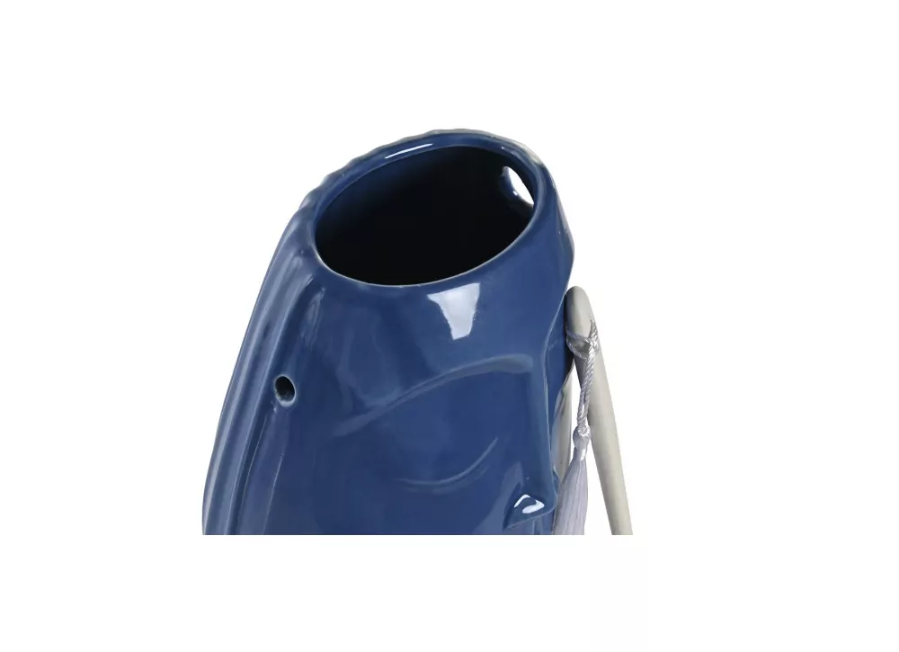 Vaso TIKI de grés étnico