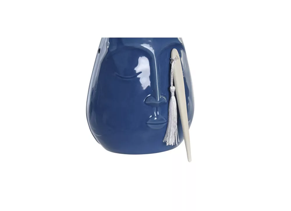 Vaso TIKI de grés étnico