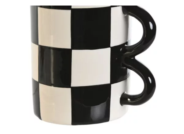 Vaso de cerâmica bicolor CINCINNATI Vaso de cerâmica bicolor CINCINNATI