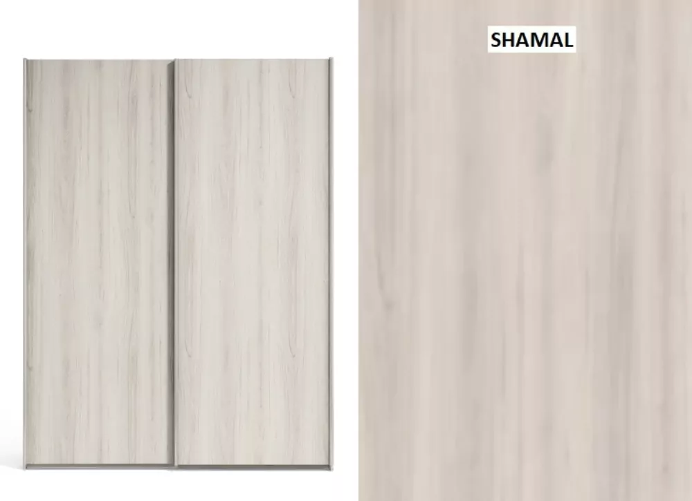 Armario de 2 puertas correderas FLORIDA Armario de 2 puertas correderas FLORIDA