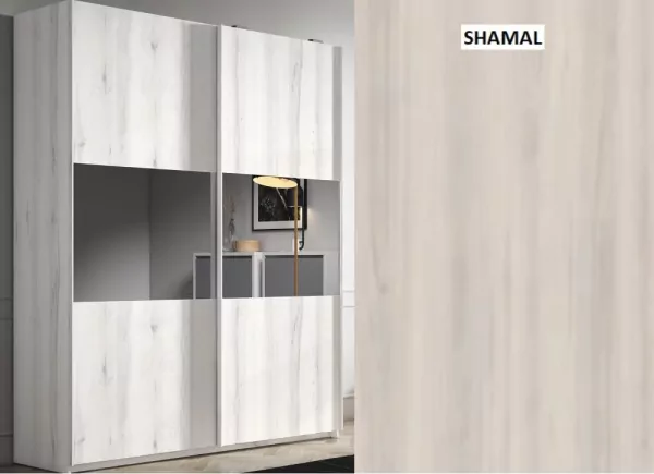 Armario puertas correderas con espejo FLORIDA Armario puertas correderas con espejo FLORIDA