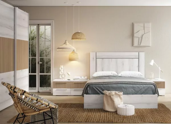 Armario 2 puertas correderas 3 plafones FLORIDA Armario 2 puertas correderas 3 plafones FLORIDA