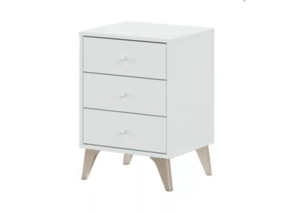 Mesita de noche 3 cajones ANTER Mesita de noche 3 cajones ANTER