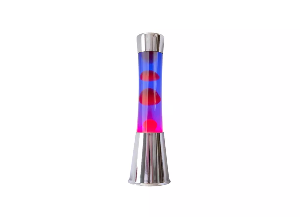 Lâmpada de lava com cromo base MOON Lâmpada de lava com cromo base MOON