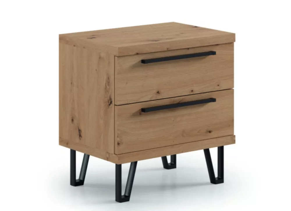 Cómoda de 4 cajones con patas DUNA