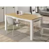 Mesa de comedor cuadrada extensible CANTABRICO Mesa de comedor cuadrada extensible CANTABRICO