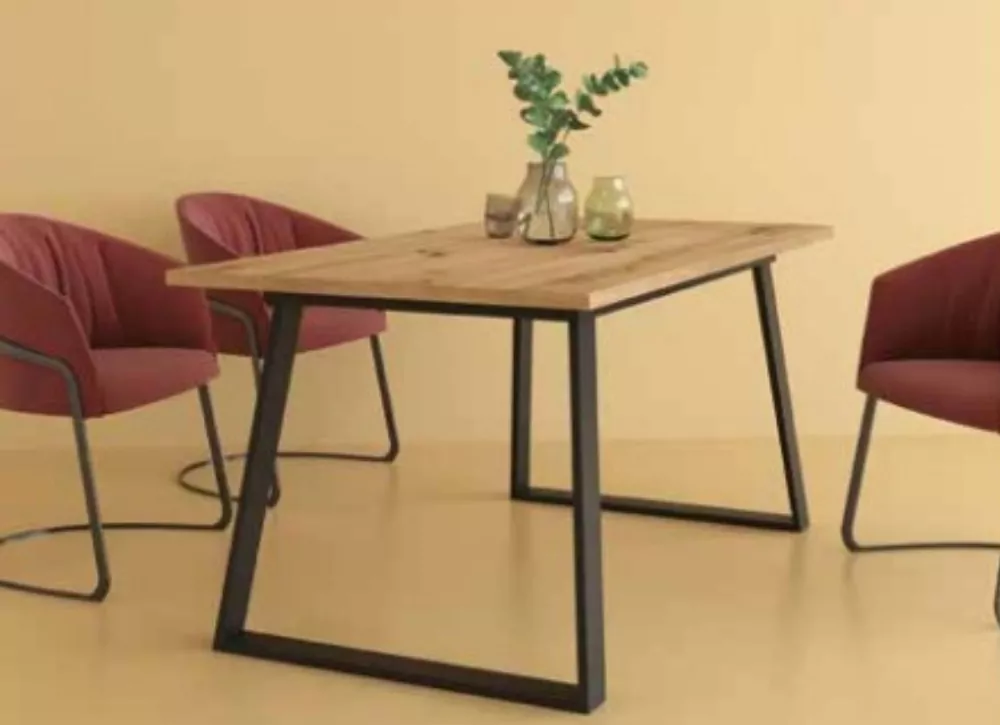 Mesa de comedor pata trapecio CANTABRICO Mesa de comedor pata trapecio CANTABRICO