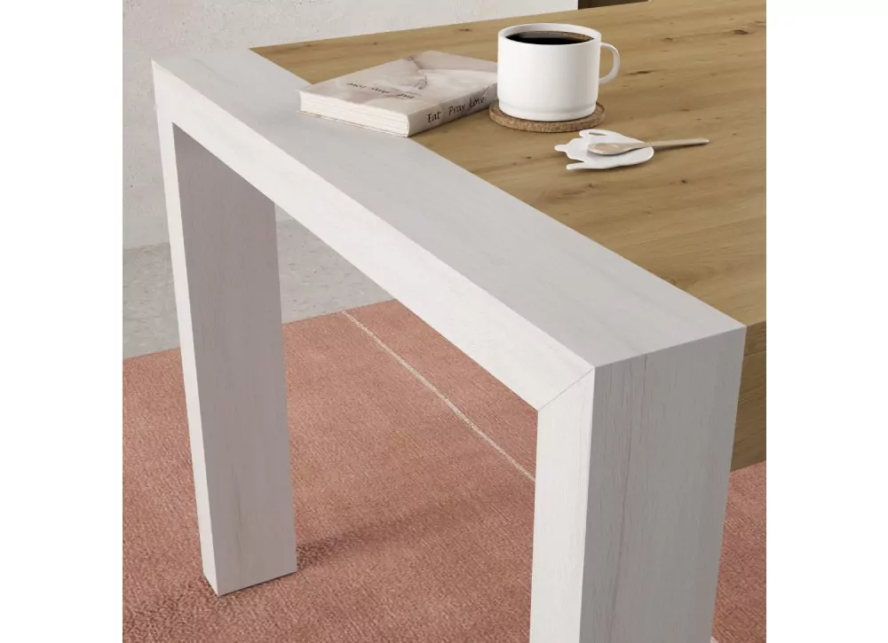 Mesa de comedor pie desplazable CANTABRICO Mesa de comedor pie desplazable CANTABRICO