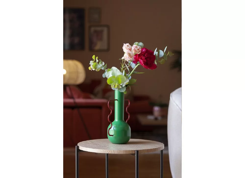 Jarrón de metal pintado FORSSA Jarrón de metal pintado FORSSA