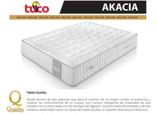 Colchão viscoelástico de AKACIA