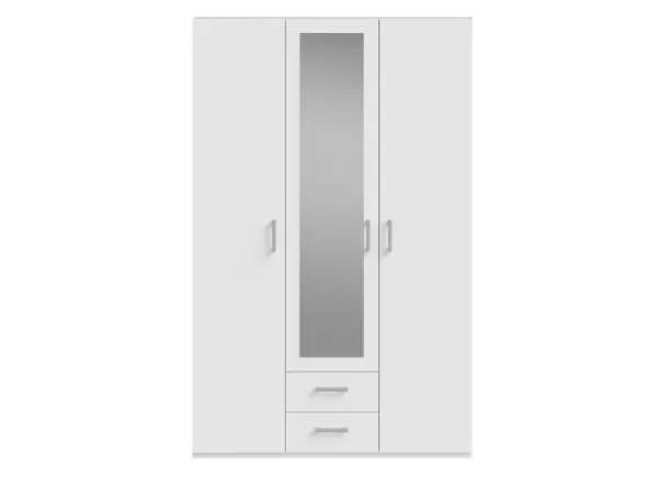 Roupeiro 3 portas whirlpool 2 gavetas e lua MALLORCA Roupeiro 3 portas whirlpool 2 gavetas e lua MALLORCA