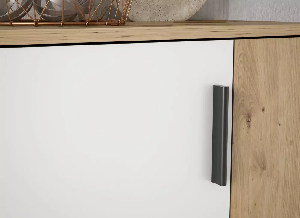 Zapatero 2 puertas batientes y 5 baldas SINTRA