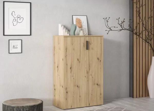 Zapatero 2 puertas batientes y 5 baldas SINTRA Zapatero 2 puertas batientes y 5 baldas SINTRA