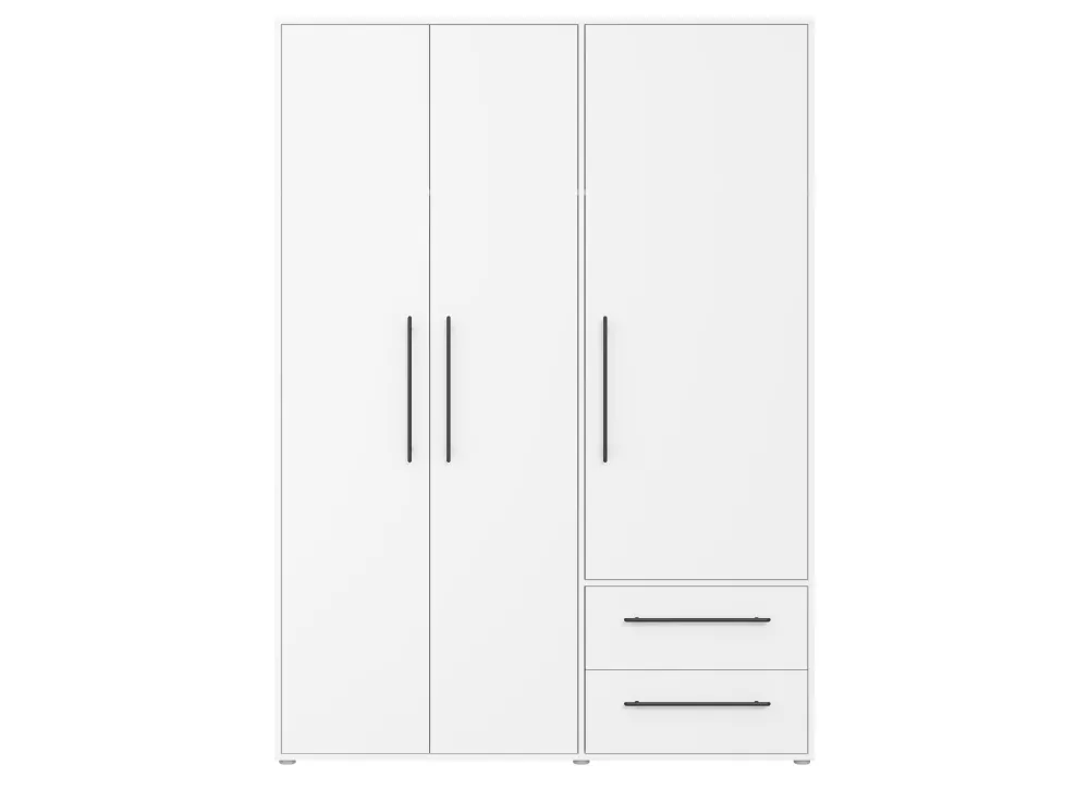 Armário com 4 portas de batente e 4 gavetas IBIZA Armário com 4 portas de batente e 4 gavetas IBIZA
