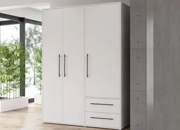 Armário com 4 portas de batente e 4 gavetas IBIZA Armário com 4 portas de batente e 4 gavetas IBIZA