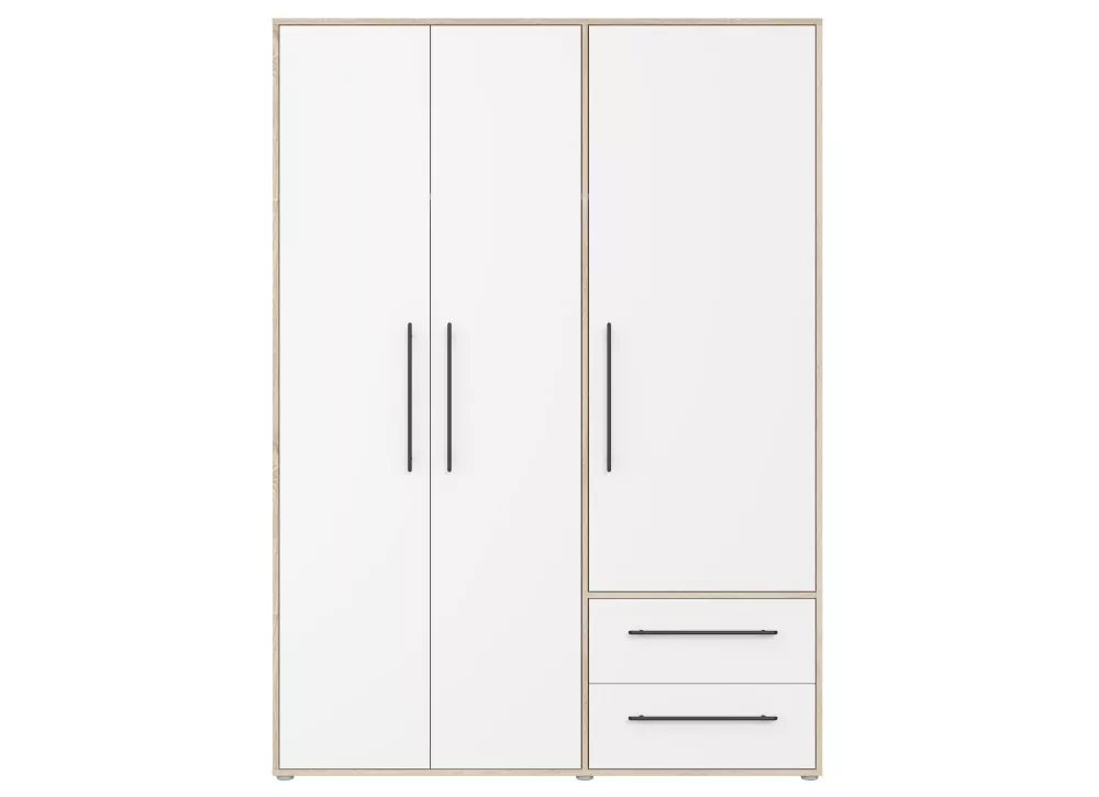 Armario 3 puertas batientes y 2 cajones PRIMAVERA Armario 3 puertas batientes y 2 cajones PRIMAVERA