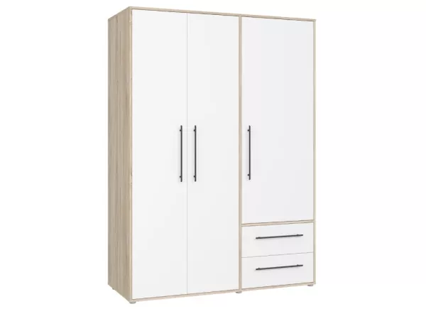 Armario 3 puertas batientes y 2 cajones PRIMAVERA Armario 3 puertas batientes y 2 cajones PRIMAVERA