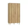 Armário com 4 portas de batente e 4 gavetas IBIZA Armário com 4 portas de batente e 4 gavetas IBIZA