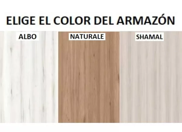 Dormitorio con cabecero corrido AMELIA NEW Dormitorio con cabecero corrido AMELIA NEW