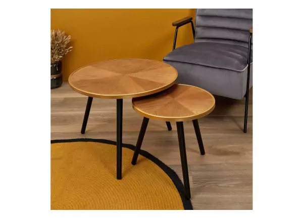 Set de 2 mesas nido ELISA