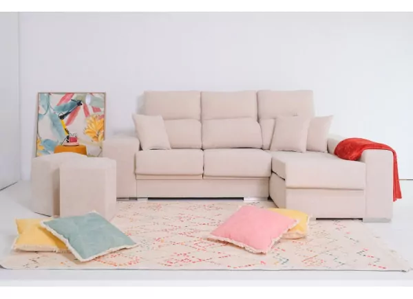 Cojín de algodón varios colores RETRO