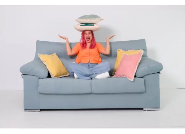 Cojín de algodón varios colores RETRO