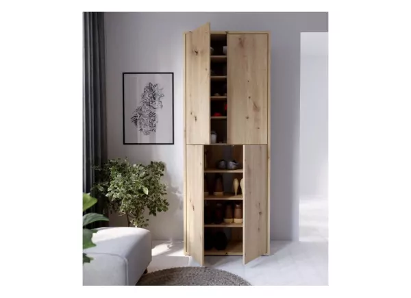 Zapatero 4 puertas 8 baldas BLOOM