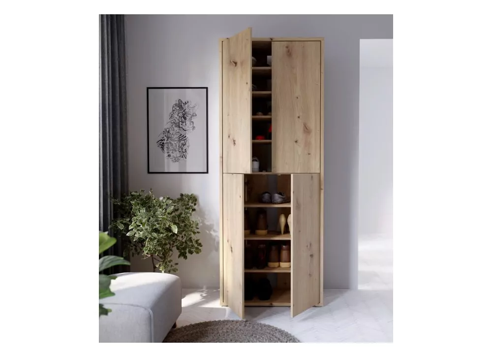 Zapatero 4 puertas 8 baldas BLOOM