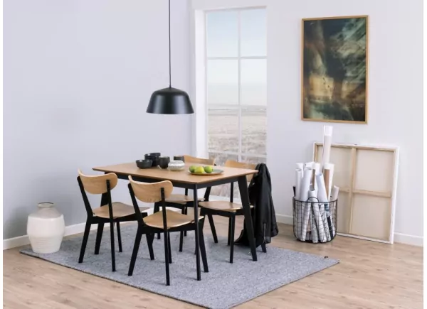 Pack 2 Sillas madera con respaldo ELVA