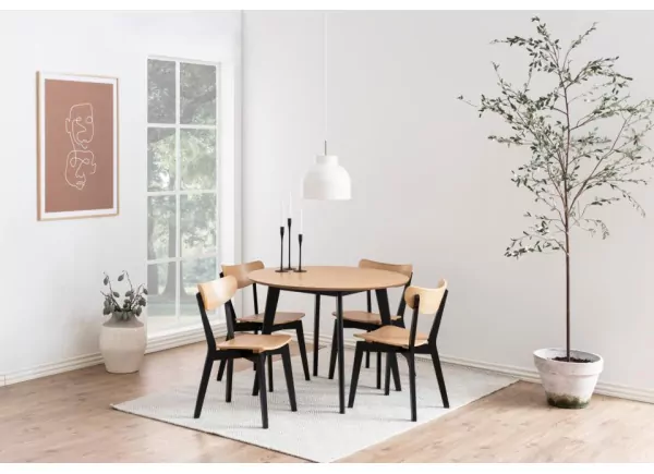 Pack 2 Sillas madera con respaldo ELVA