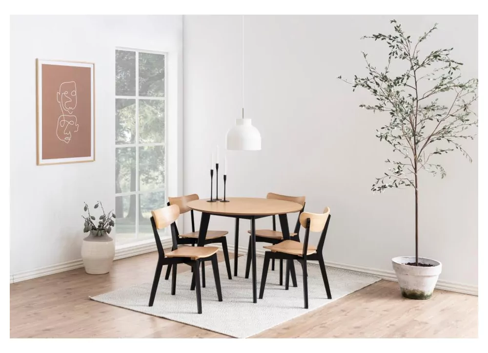 Pack 2 Sillas madera con respaldo ELVA