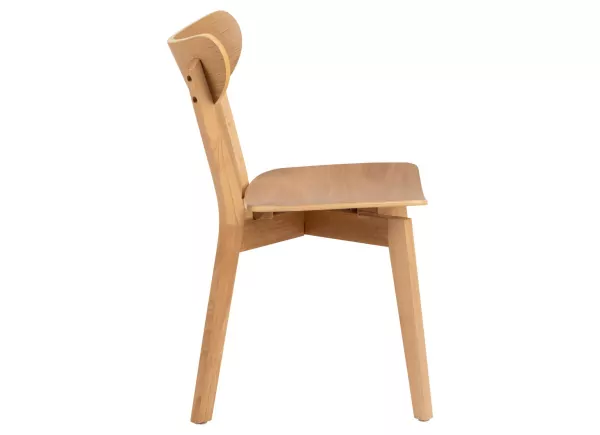 Pack 2 Sillas madera con respaldo ELVA