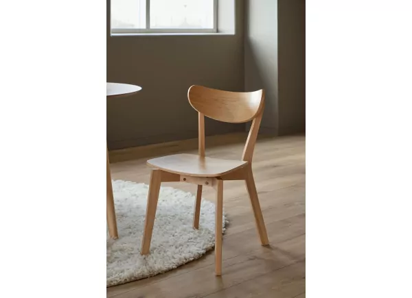 Pack 2 Sillas madera con respaldo ELVA