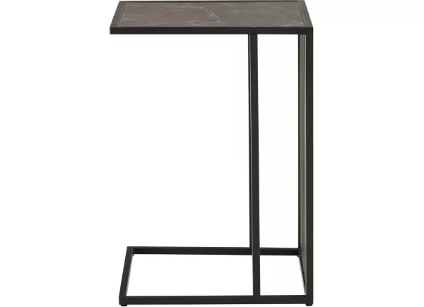 Mesa auxiliar tapa negra AKSEL Mesa auxiliar tapa negra AKSEL