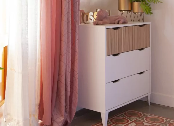 Cómoda de 3 cajones SAMANTA Cómoda de 3 cajones SAMANTA