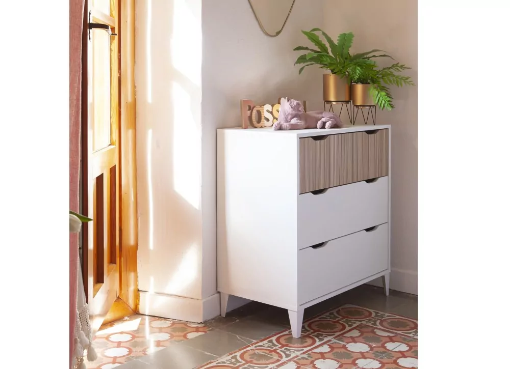 Cómoda de 3 cajones SAMANTA Cómoda de 3 cajones SAMANTA
