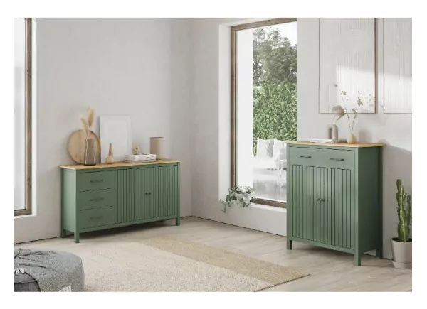 Aparador alto 2 puertas y 1 cajón RANDA