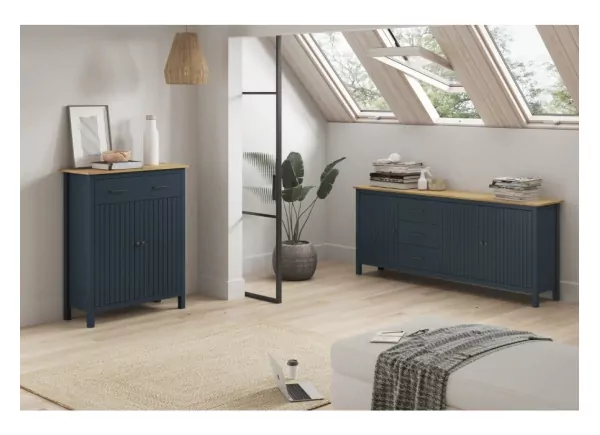 Aparador alto 2 puertas y 1 cajón RANDA Aparador alto 2 puertas y 1 cajón RANDA