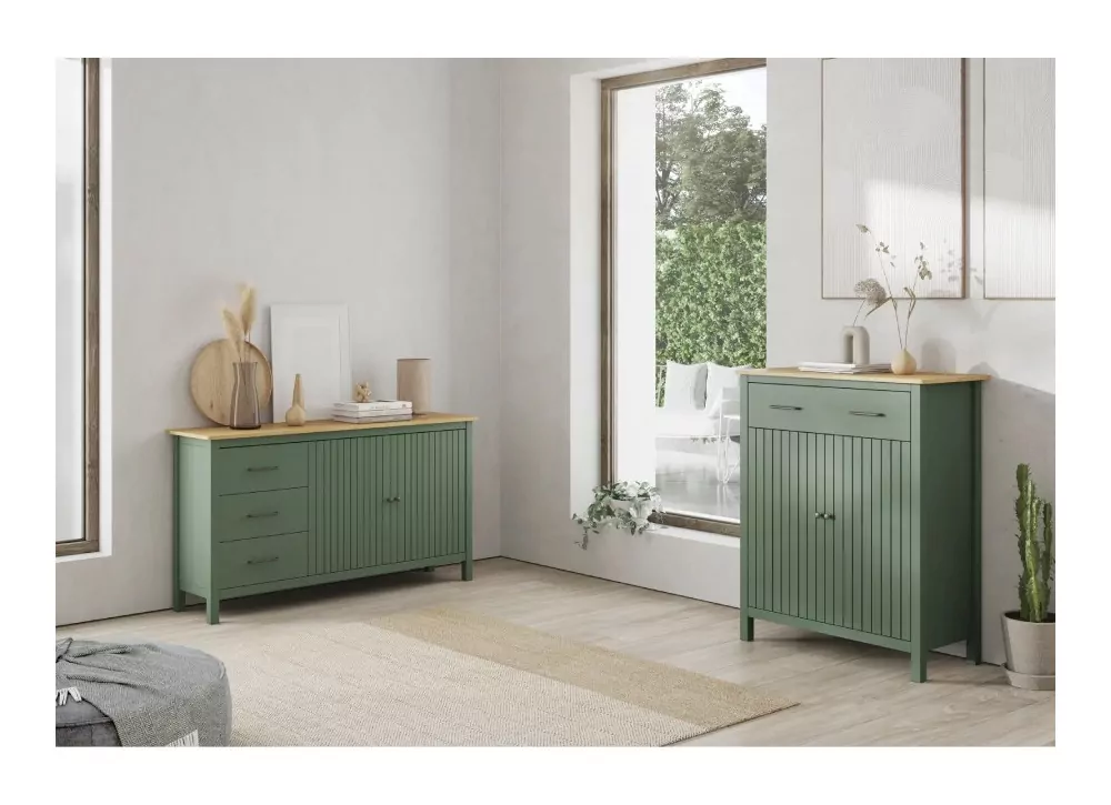 Aparador RANDA com 2 portas e 3 gavetas Aparador RANDA com 2 portas e 3 gavetas