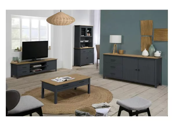 Aparador RANDA com 2 portas e 3 gavetas Aparador RANDA com 2 portas e 3 gavetas