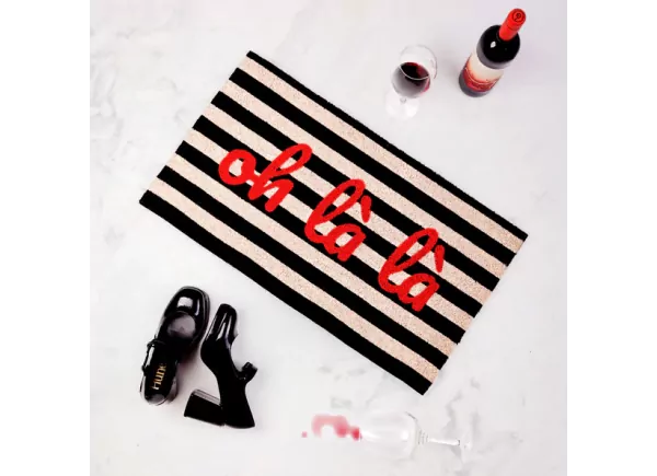 Capacho listrado OH LA LA Capacho listrado OH LA LA