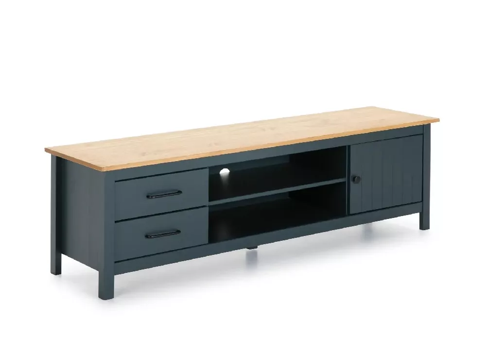 Mueble de tv azul oscuro RANDA