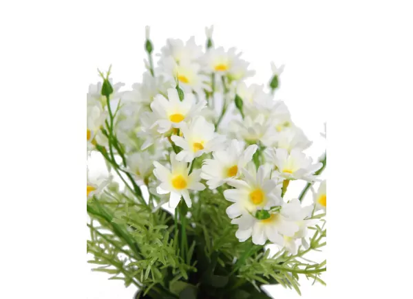 Maceta margaritas artificiales SERENO Maceta margaritas artificiales SERENO