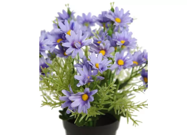 Maceta margaritas artificiales SERENO Maceta margaritas artificiales SERENO