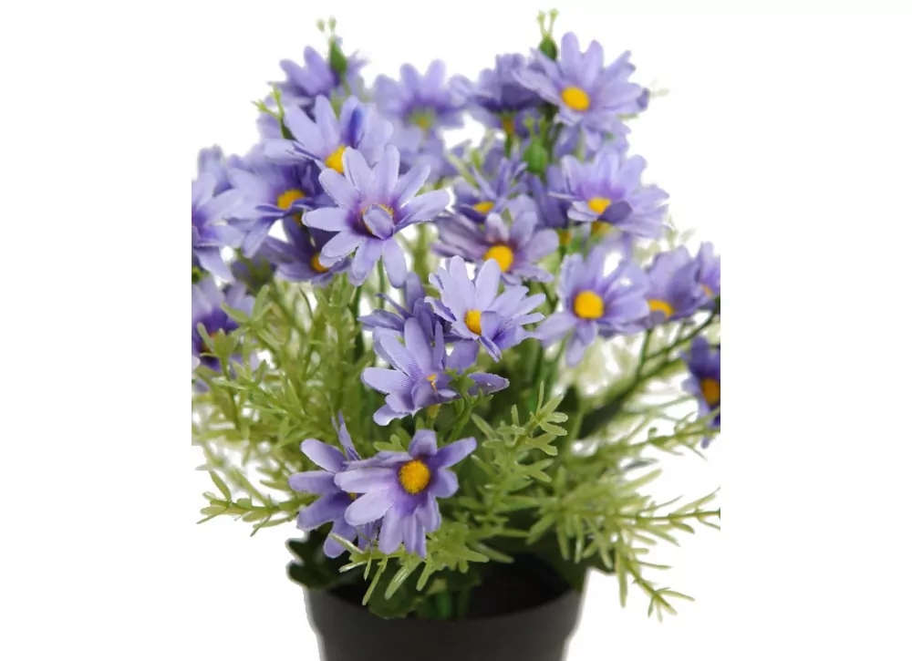 Maceta margaritas artificiales SERENO Maceta margaritas artificiales SERENO