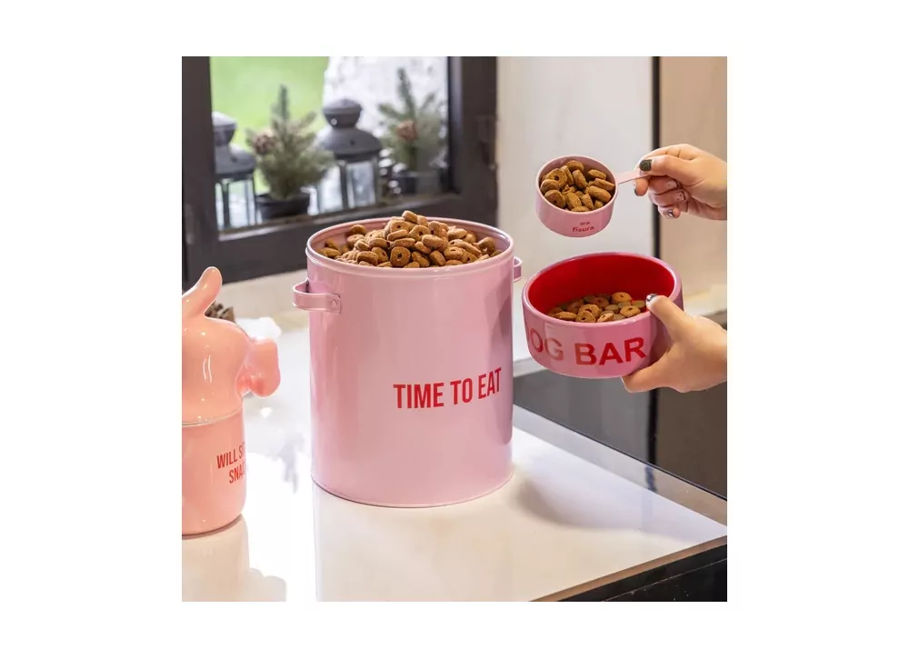 Caixa para ração de pets TIME TO EAT Caixa para ração de pets TIME TO EAT